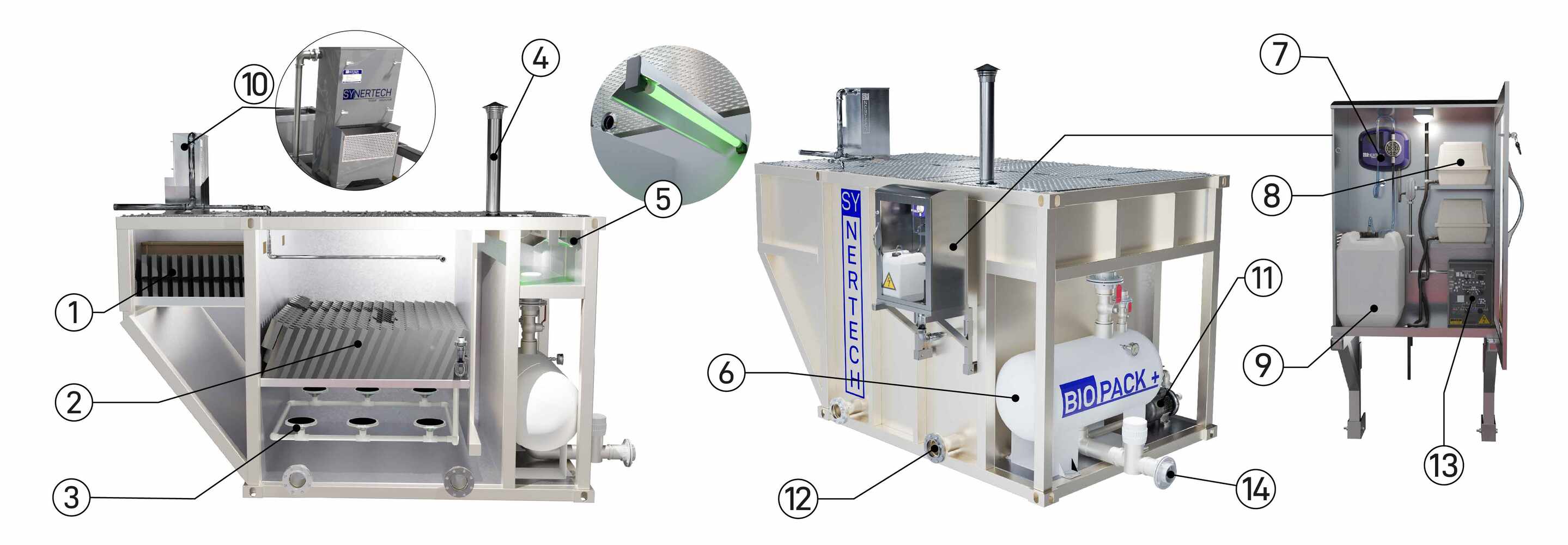 Instalación de PTAR BIO-CUBE