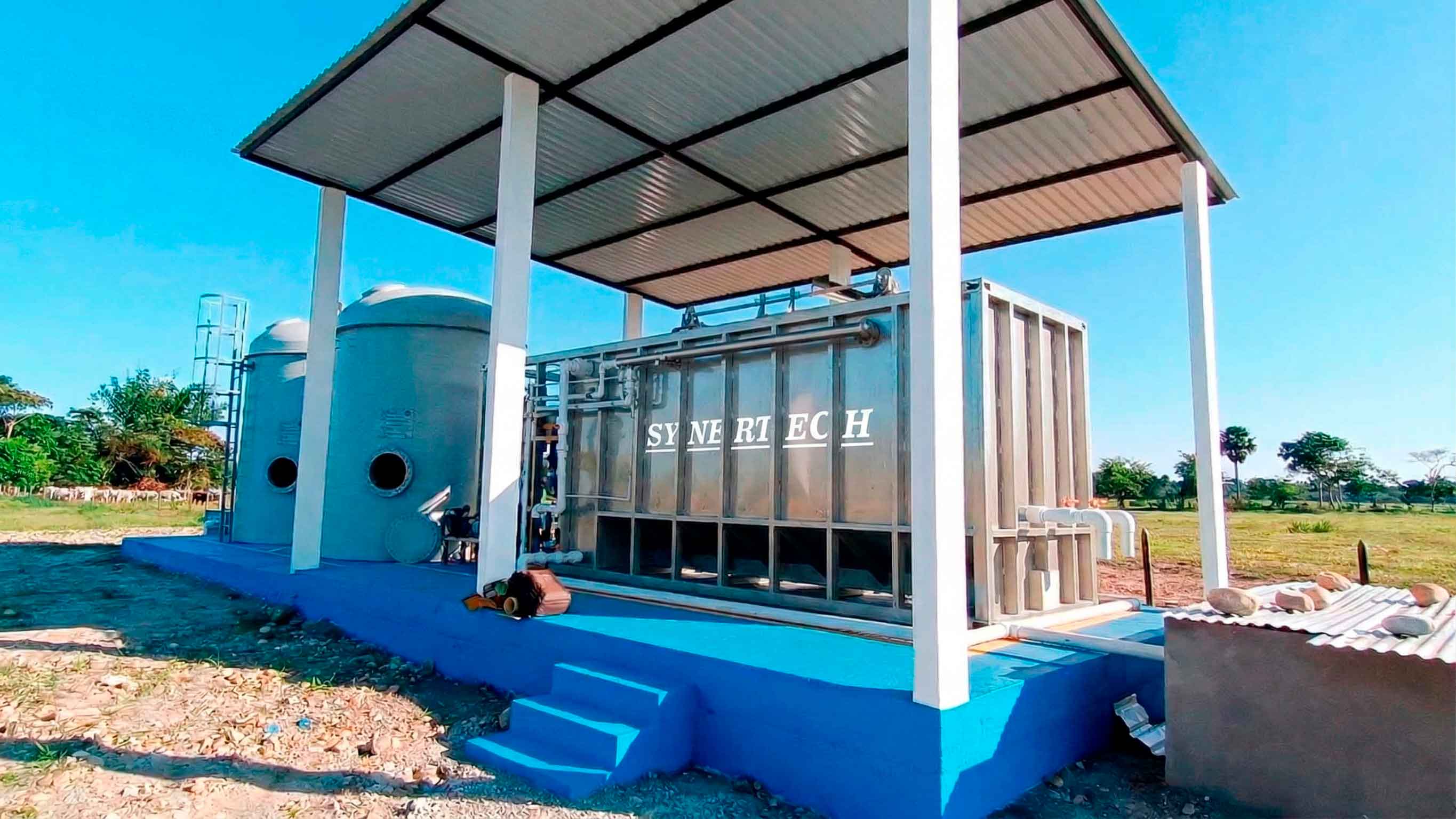 Planta PTAR OXIMAX para tratamiento de aguas residuales industriales de alta complejidad