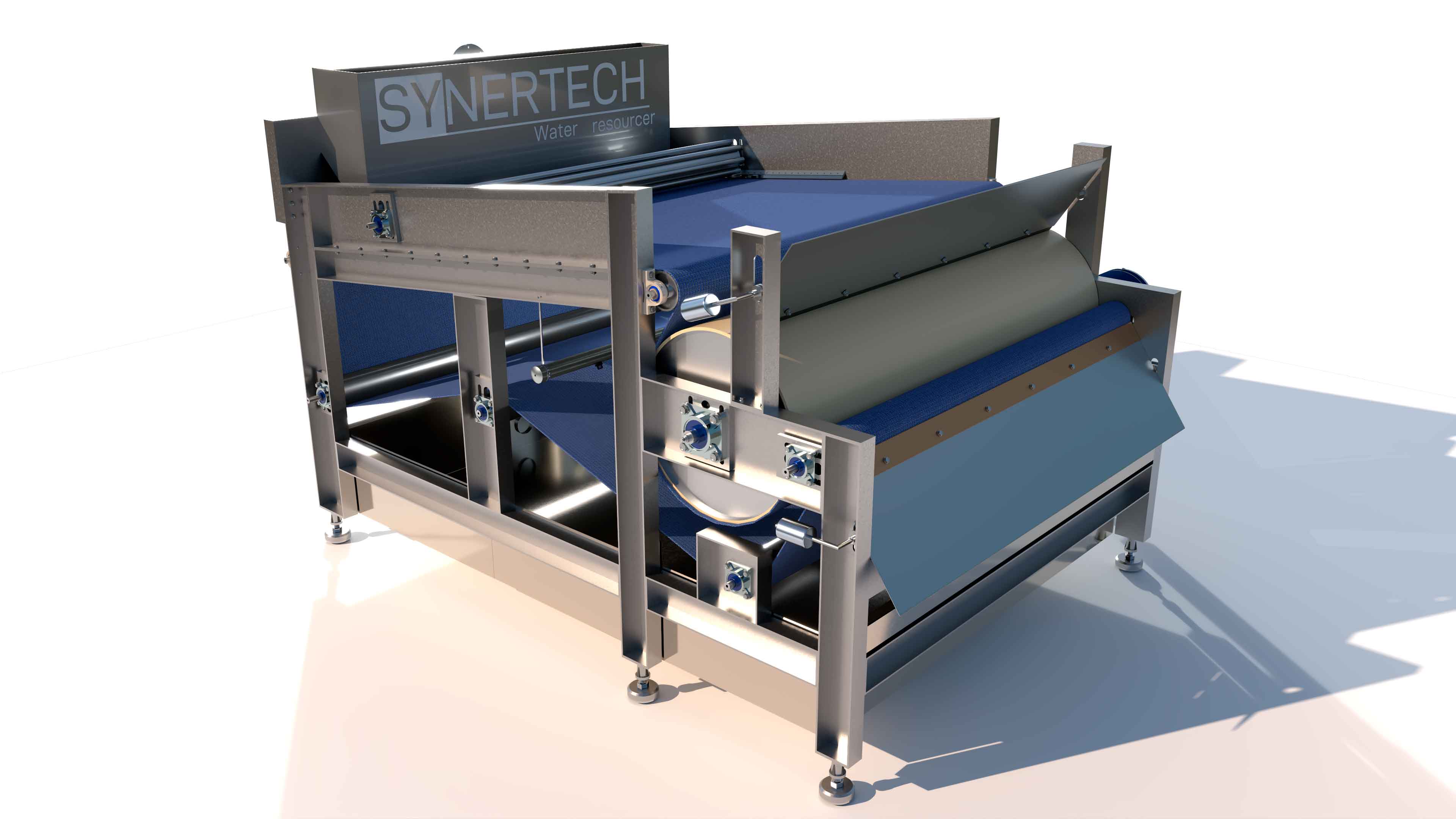 persona realizando pruebas en planta complementaria de tratamiento de aguas residuales - ver detalles de la planta