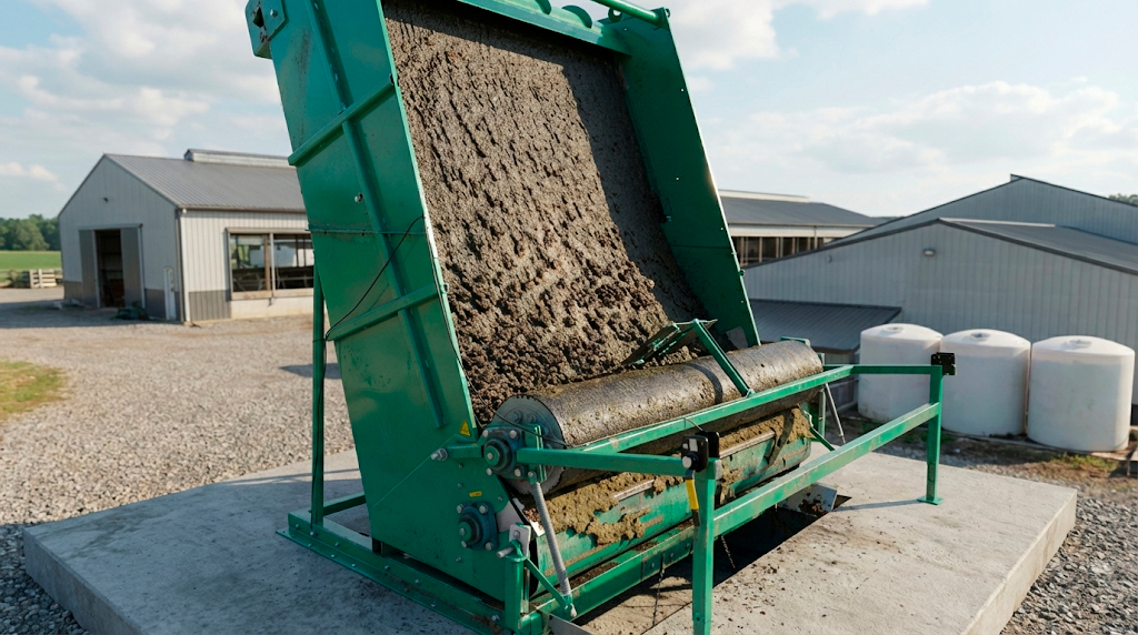 Tamiz Rodillo Para Tratamiento de Lodos